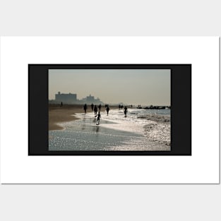 Morning At the Shore. Peaceful color photograph. Posters and Art